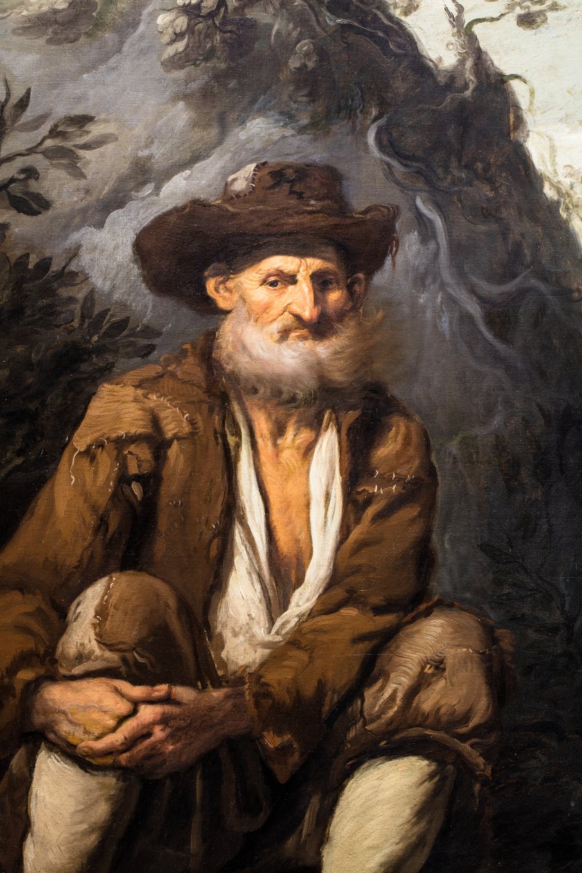 Der Wanderer (Detail) von Antonio Carneo
