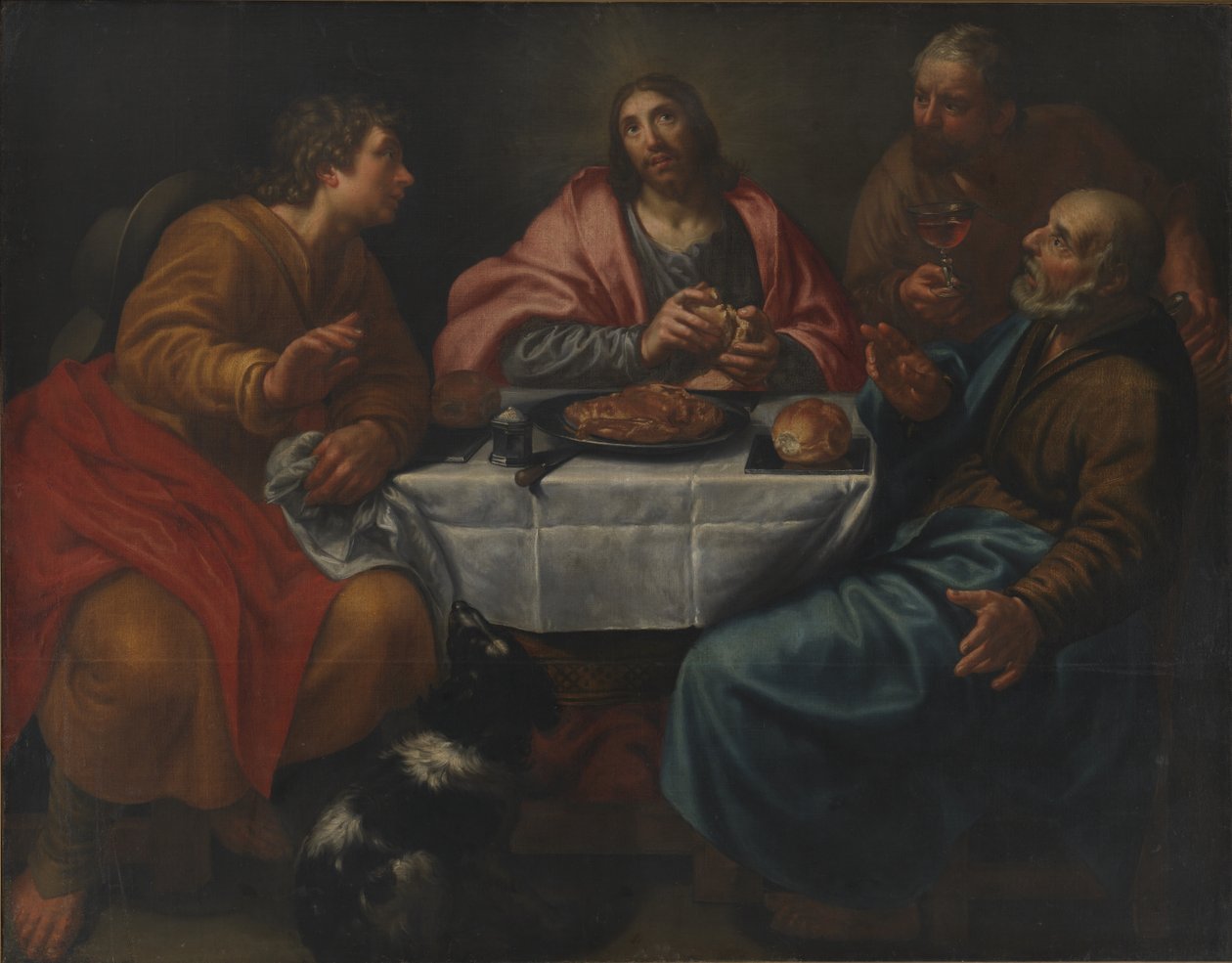 Christus in Emmaus von Antonio Circignano