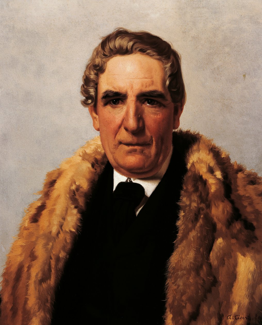 Porträt von Domenico Guerrazzi von Antonio Ciseri