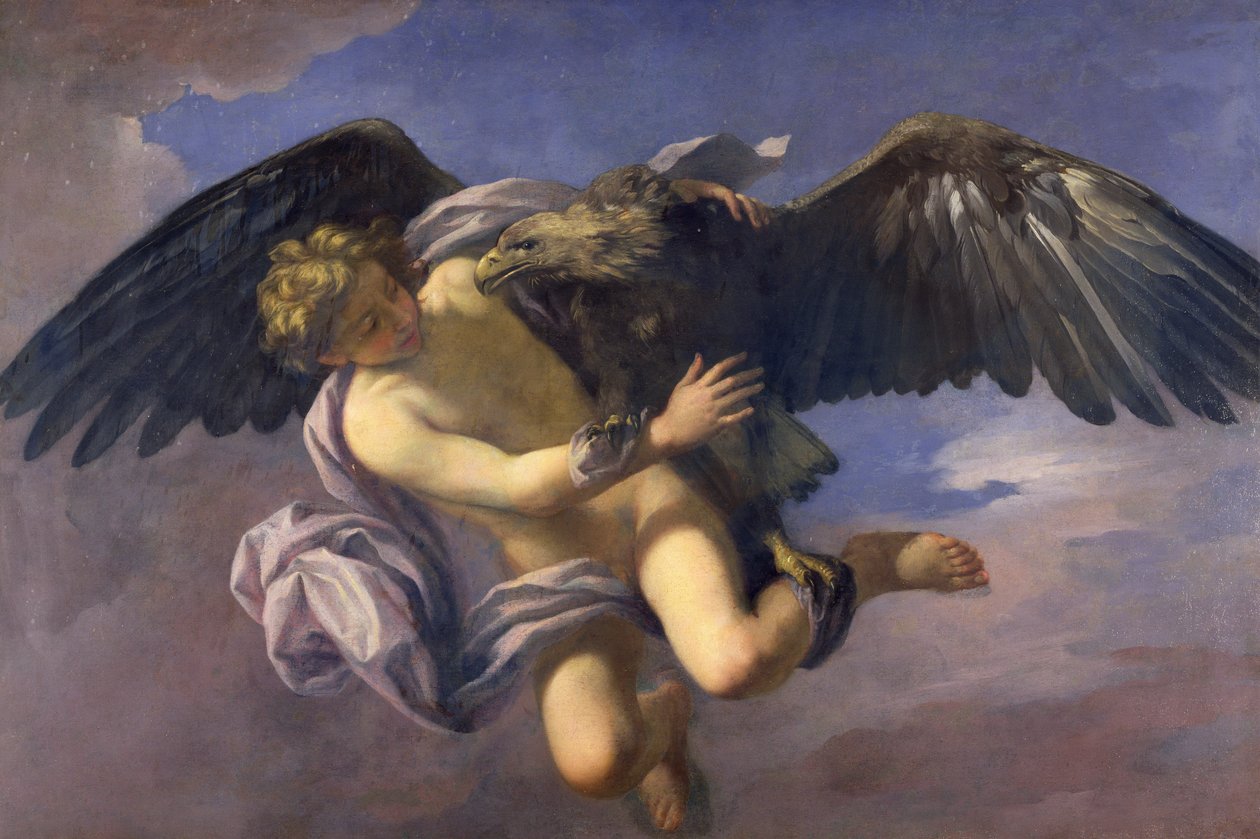 Die Entführung des Ganymed von Antonio Domenico Gabbiani