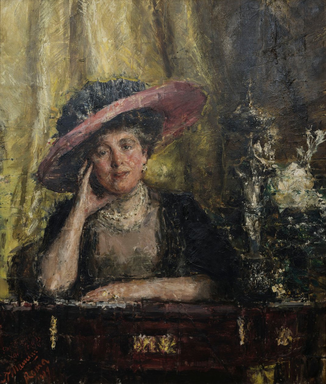 Lady Phillips von Antonio Mancini