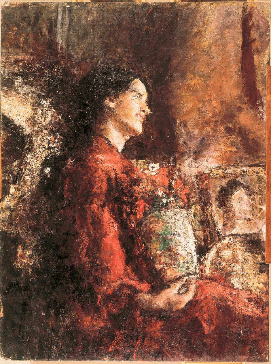 Lidia, spätes 19. bis frühes 20. Jahrhundert von Antonio Mancini