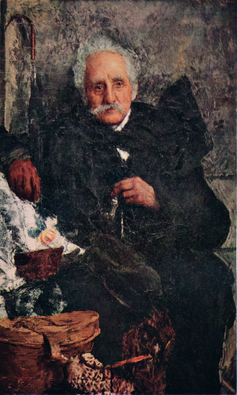 Auf einer Reise, um 1903 von Antonio Mancini