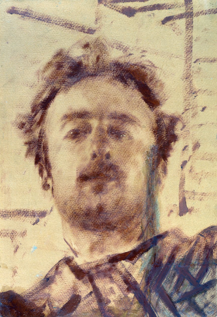 Selbstporträt von Antonio Mancini