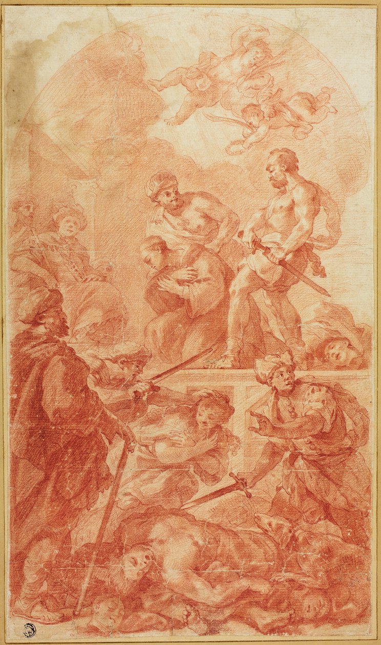 Märtyrerszene von Antonio Molinari