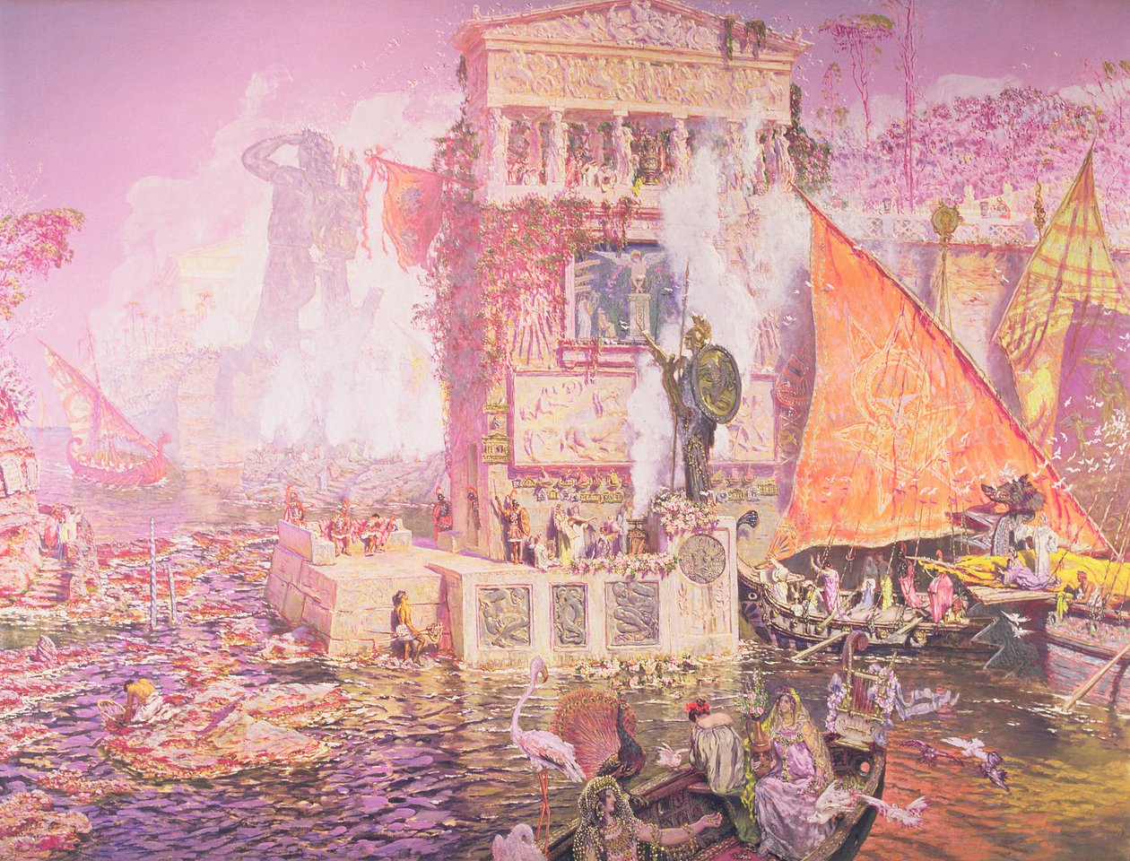 Der Koloss von Rhodos von Antonio Munoz Degrain