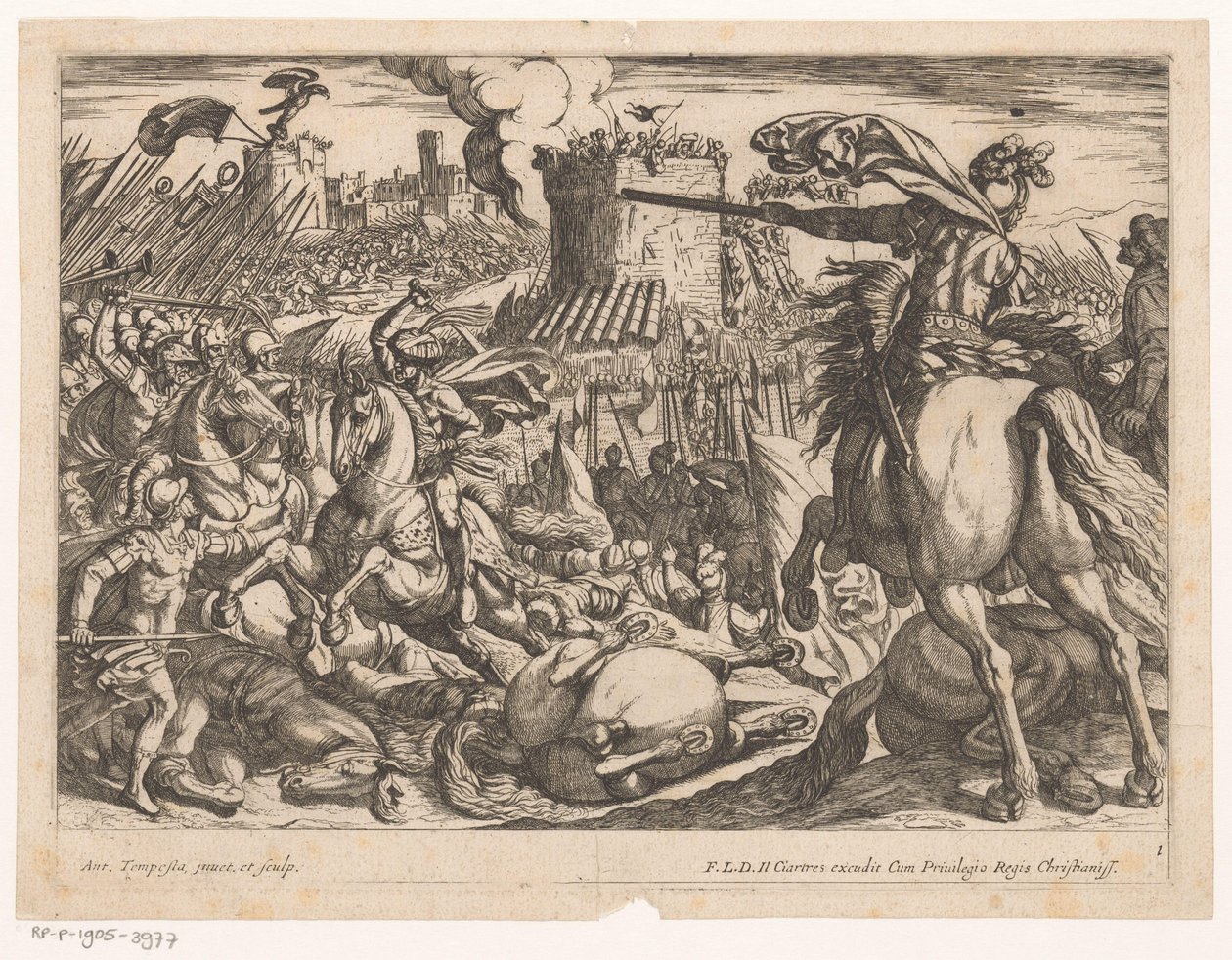 Reiterkampf von Antonio Tempesta