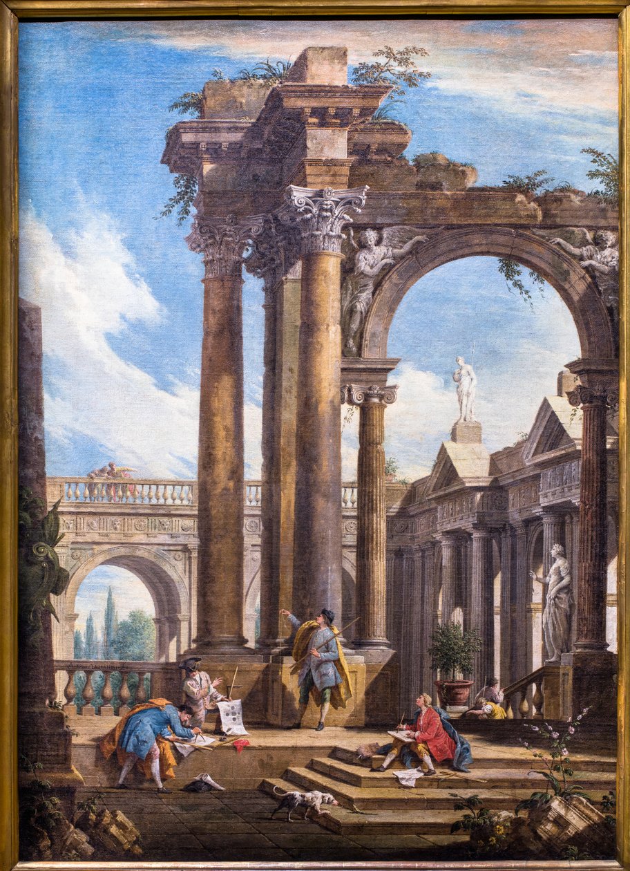 Architektonische Fantasie von Antonio Visentini