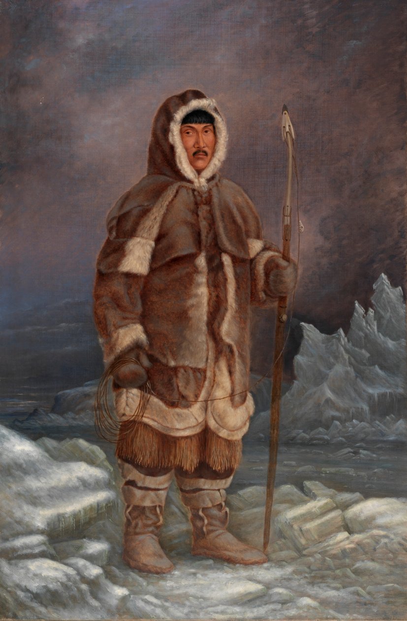 Eskimo-Mann von Antonio Zeno Shindler