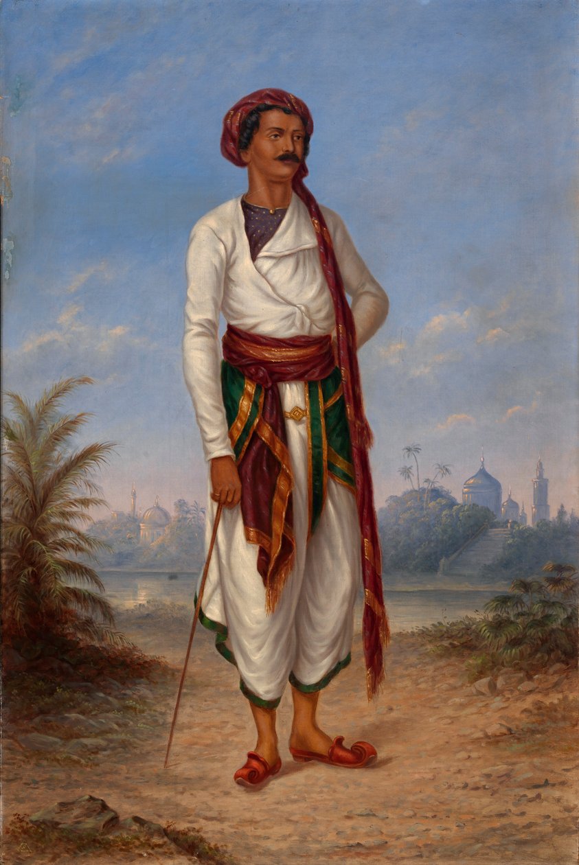 Hindu-Mann, ca. 1893 von Antonio Zeno Shindler
