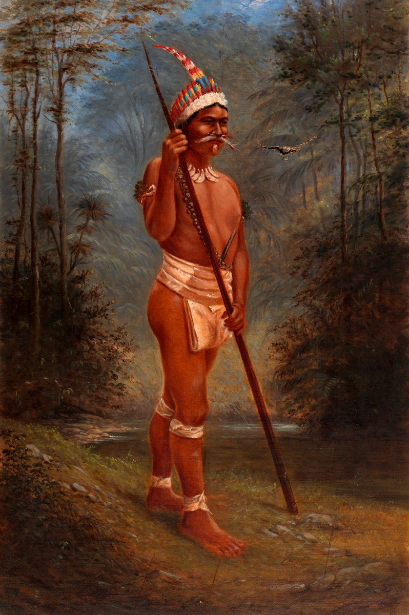 Zaparo-Bestand, ca. 1893 von Antonio Zeno Shindler