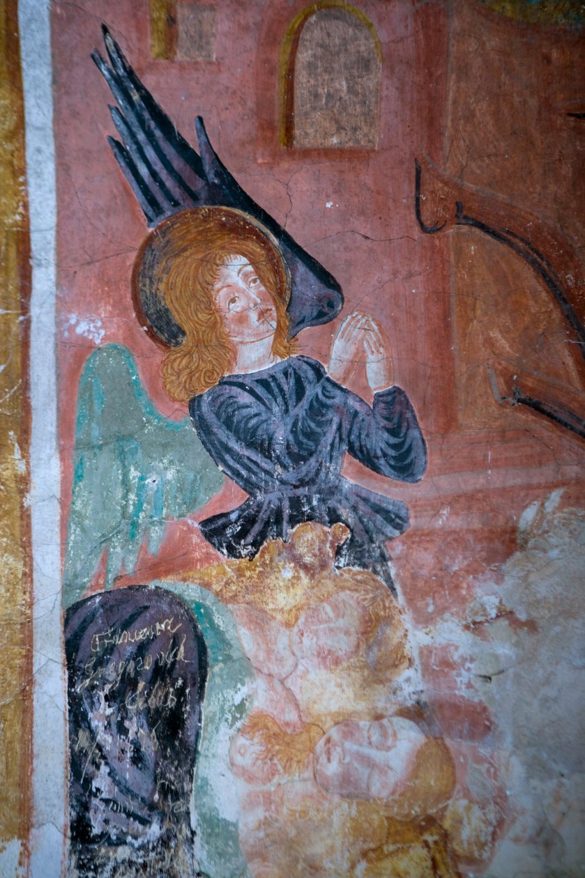 Detail eines Engels von Antonio da Padova