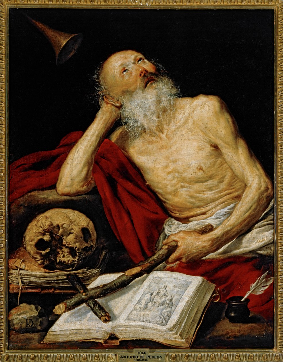 Heiliger Hieronymus von Antonio de Pereda