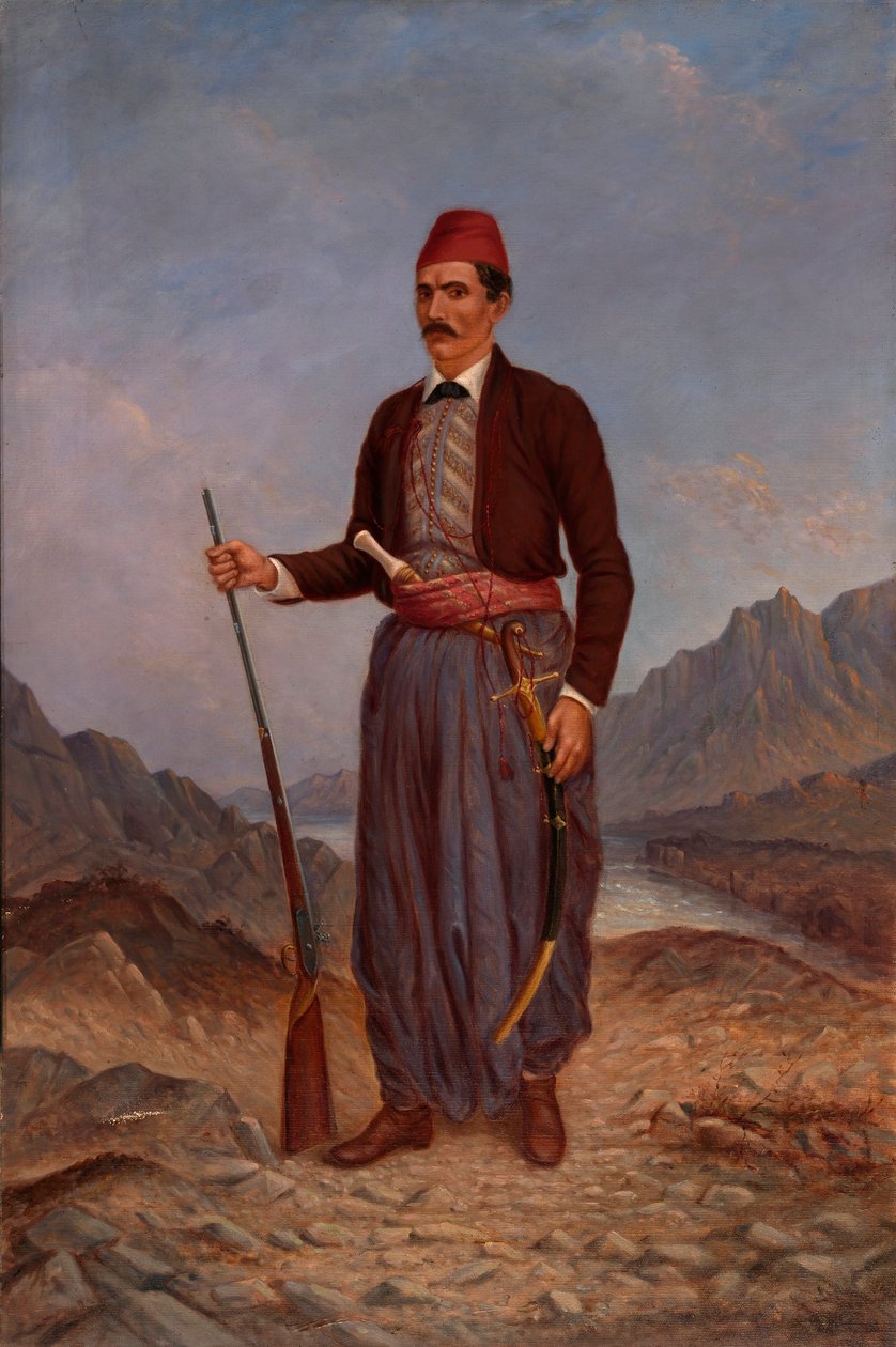 Albanischer Mann von Antonion Zeno Shindler