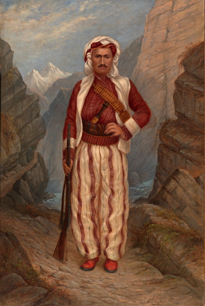 Kurdischer Mann von Antonion Zeno Shindler