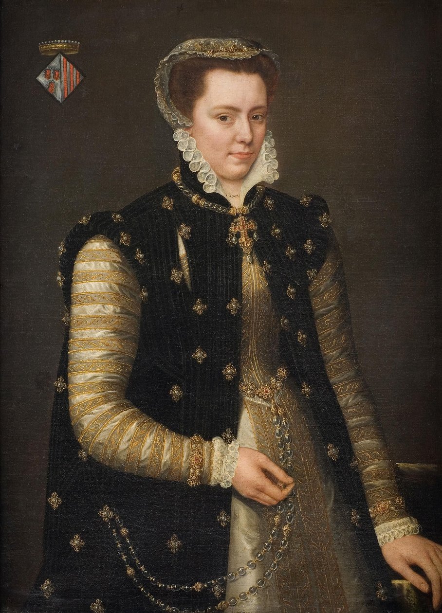 Porträt von Margarete von Parma von Antonis Mor