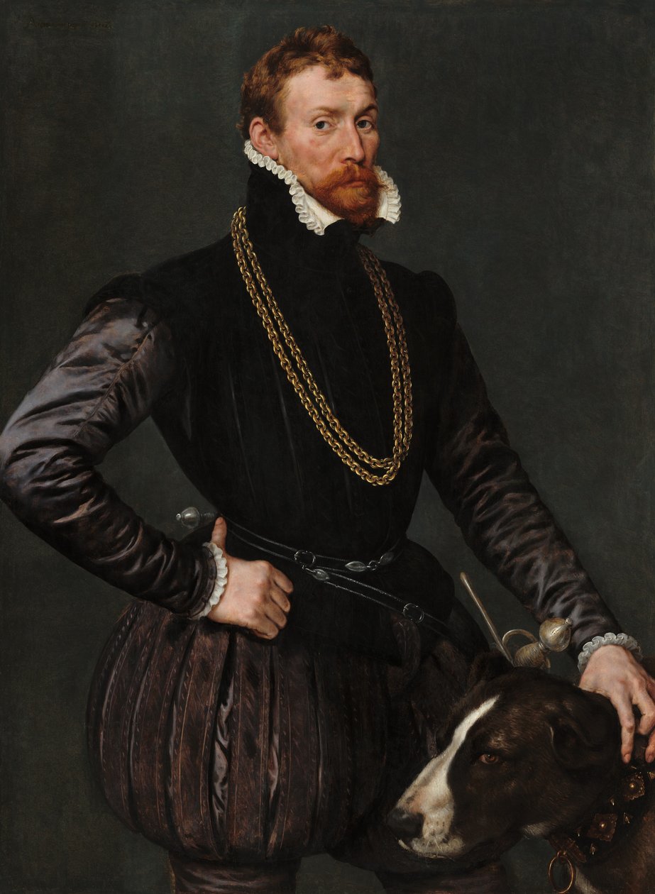 Porträt eines Gentlemans, 1569 von Antonis Mor