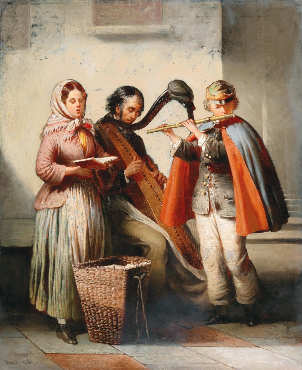 Straßenmusiker von Antonín Hölperl