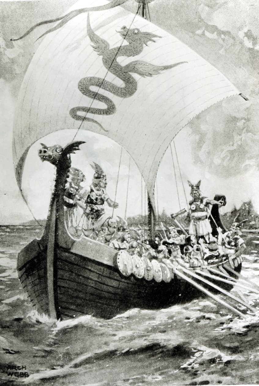 Wikinger-Räuber von Archibald Webb
