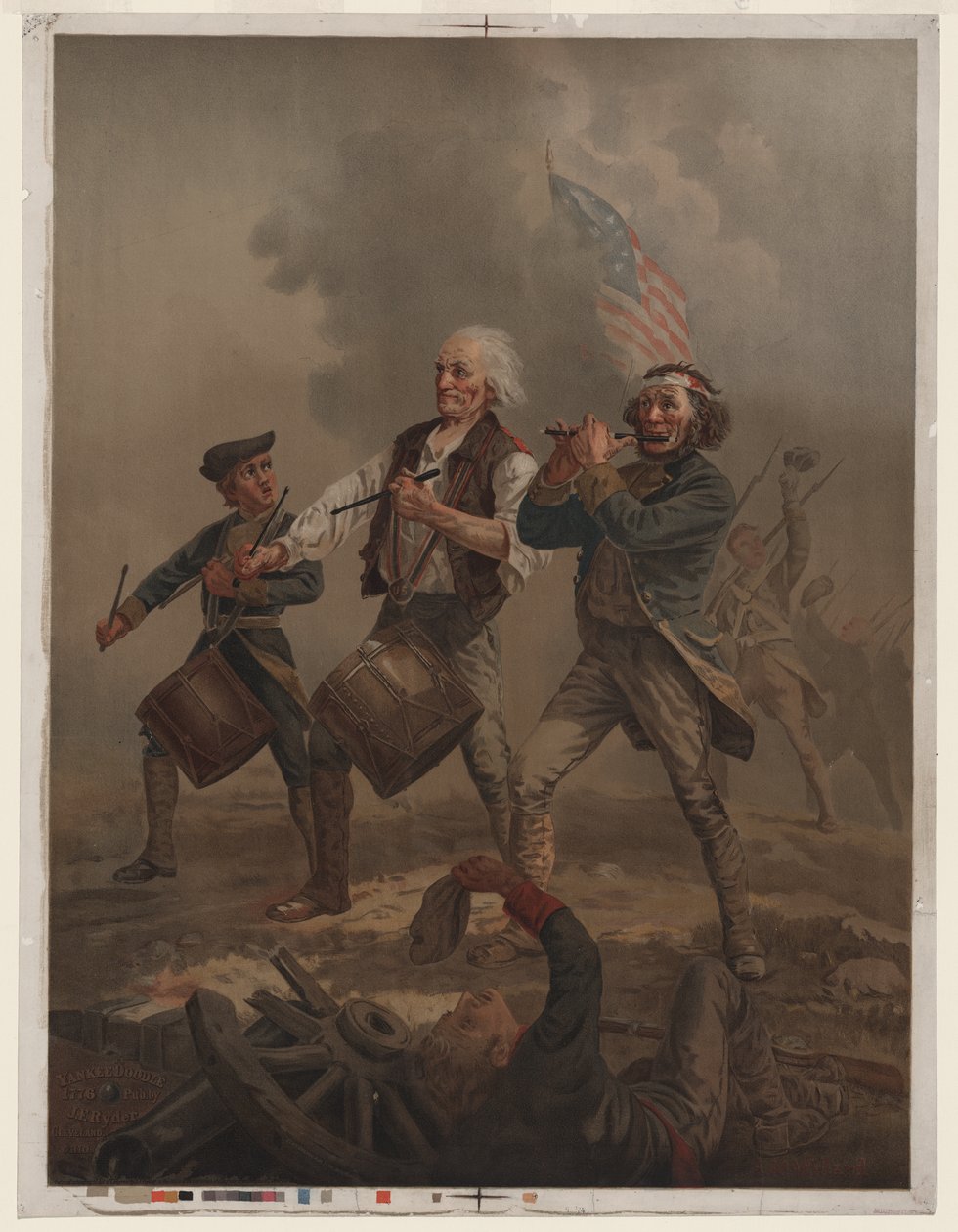 Yankee Doodle 1776 von Archibald Willard