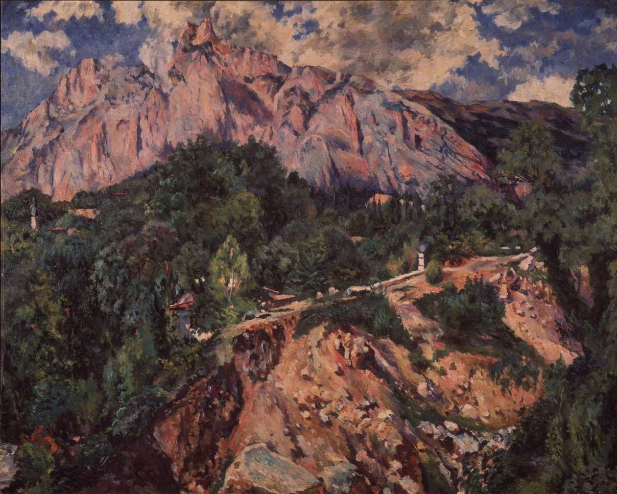 Der Ai-Petri-Berg, 1926 von Aristarkh Vasilyevich Lentulov