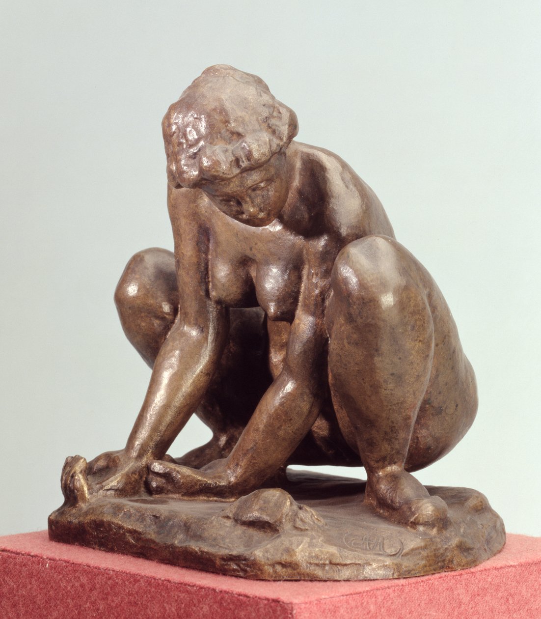 Kauernde Frau, 1900-02 von Aristide Maillol