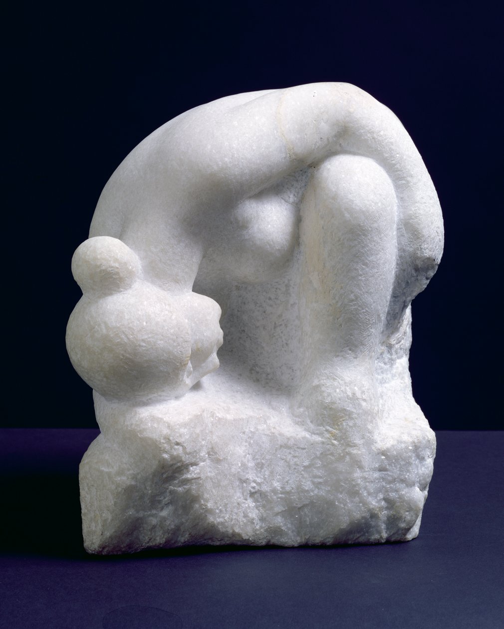 Kauernde Figur, ca. 1930 (begonnen 1908) von Aristide Maillol