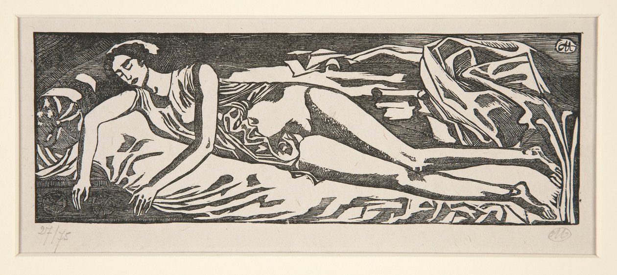 Liegende Frau von Aristide Maillol