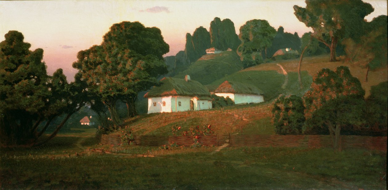 Abend in der Ukraine, 1878 von Arkip Ivanovic Kuindzi