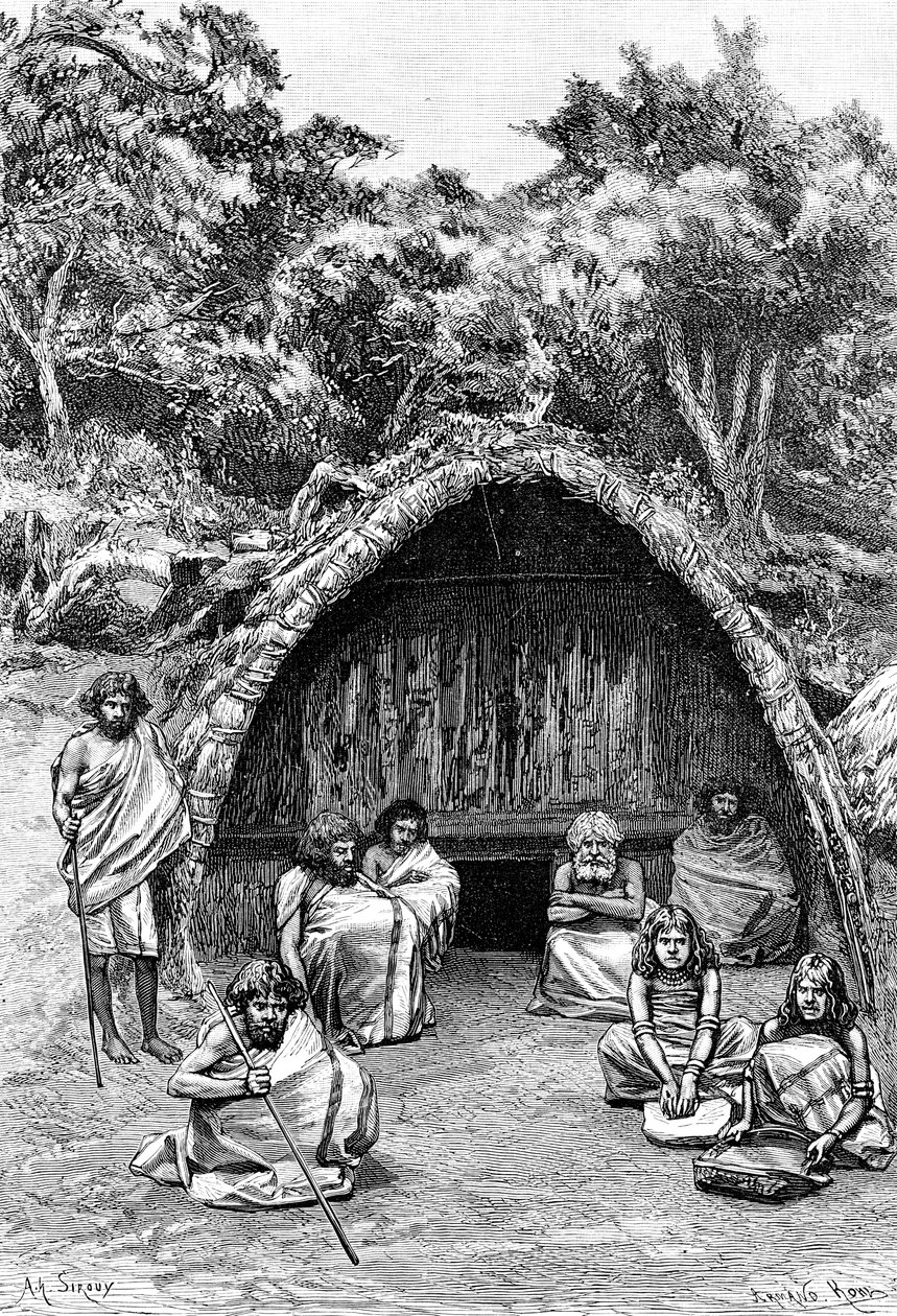 Todas, Indien, 1895 von Armand Kohl