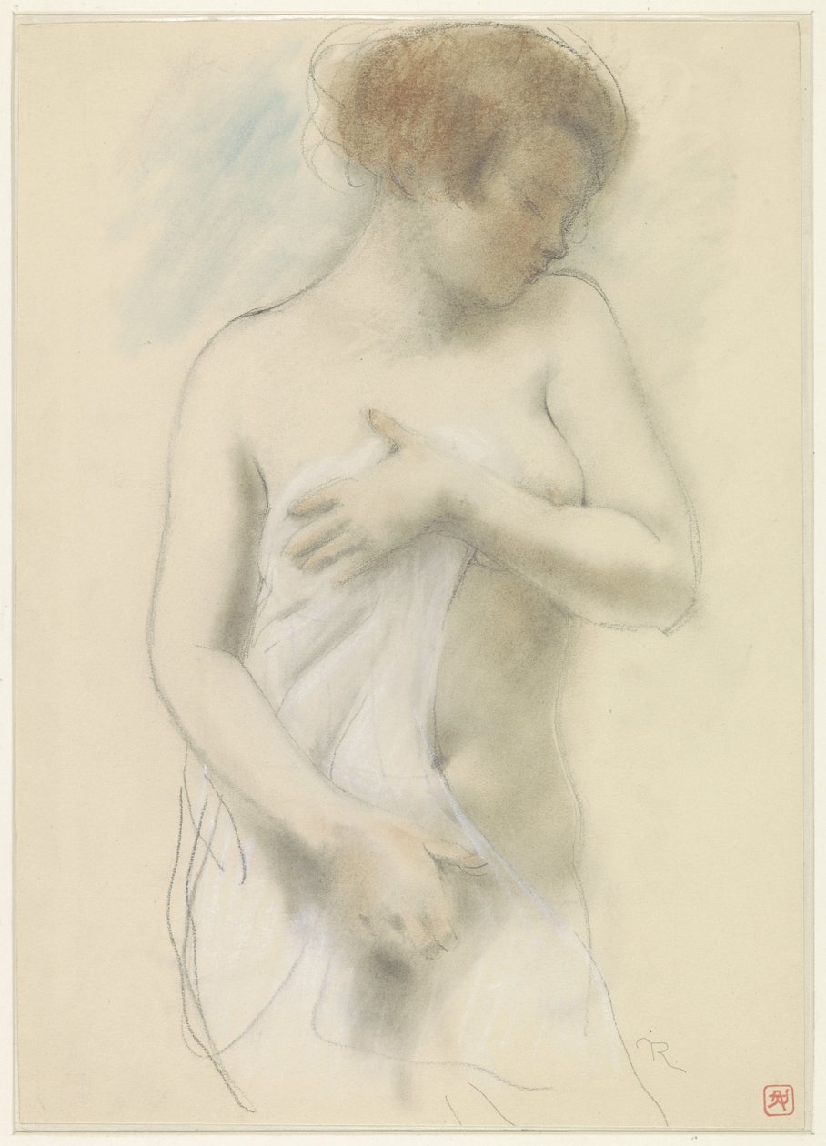 Stehende nackte Frau von Armand Rassenfosse