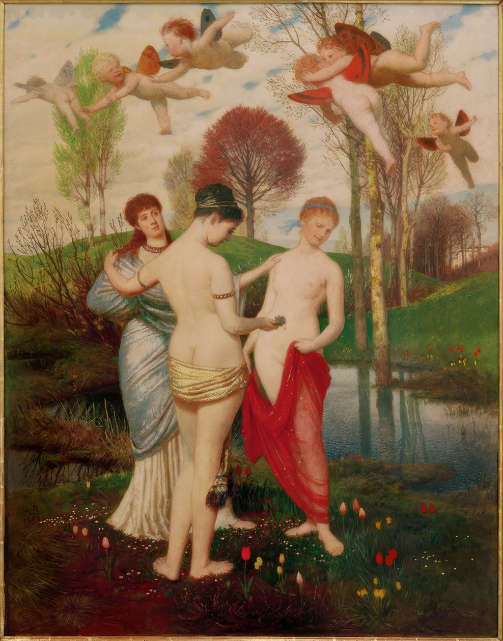 Frühlingshymne von Arnold Böcklin
