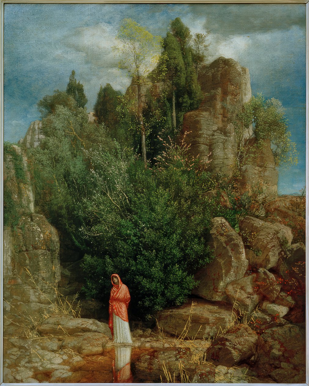 Einsamkeit von Arnold Böcklin