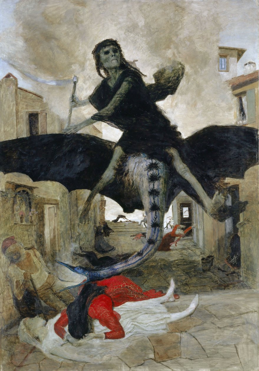 Die Pest von Arnold Böcklin