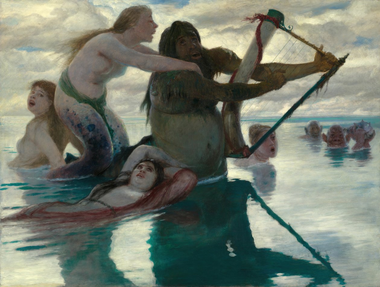Im Meer, 1883 von Arnold Böcklin