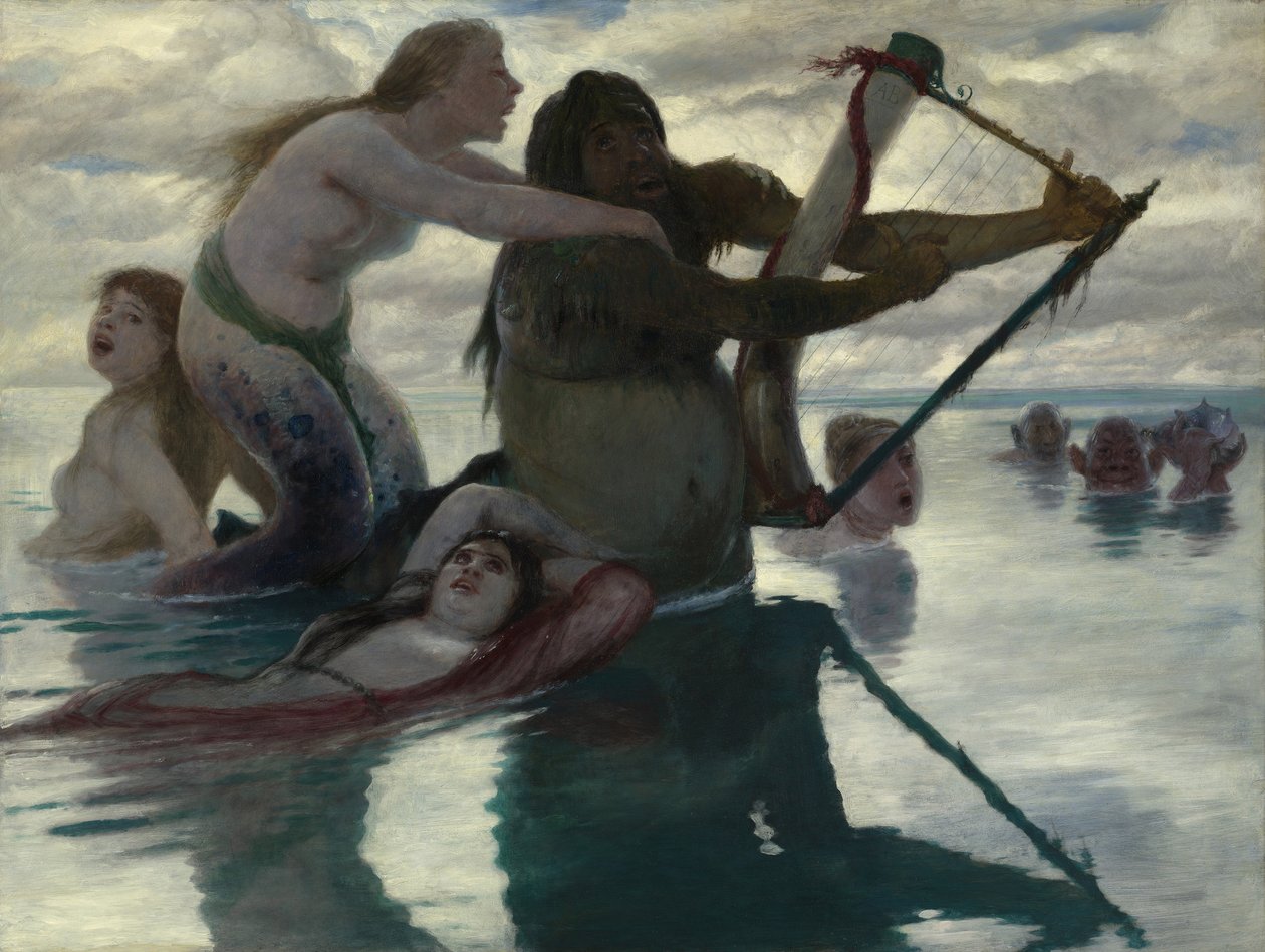 Im Meer, 1883 von Arnold Böcklin