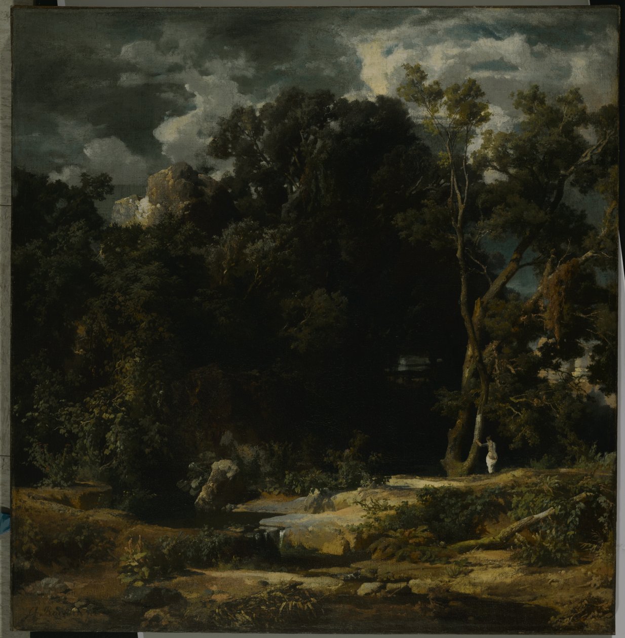 Römische Landschaft von Arnold Böcklin
