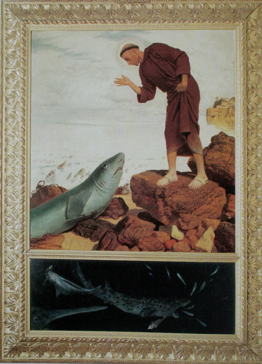 Die Predigt des Antonius von Arnold Böcklin
