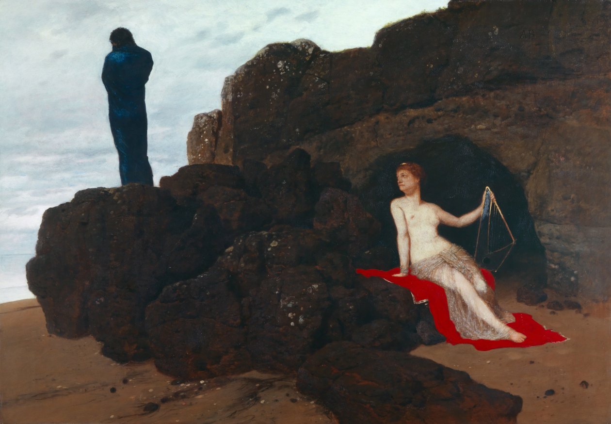 Odysseus und Kalypso, 1882 von Arnold Böcklin