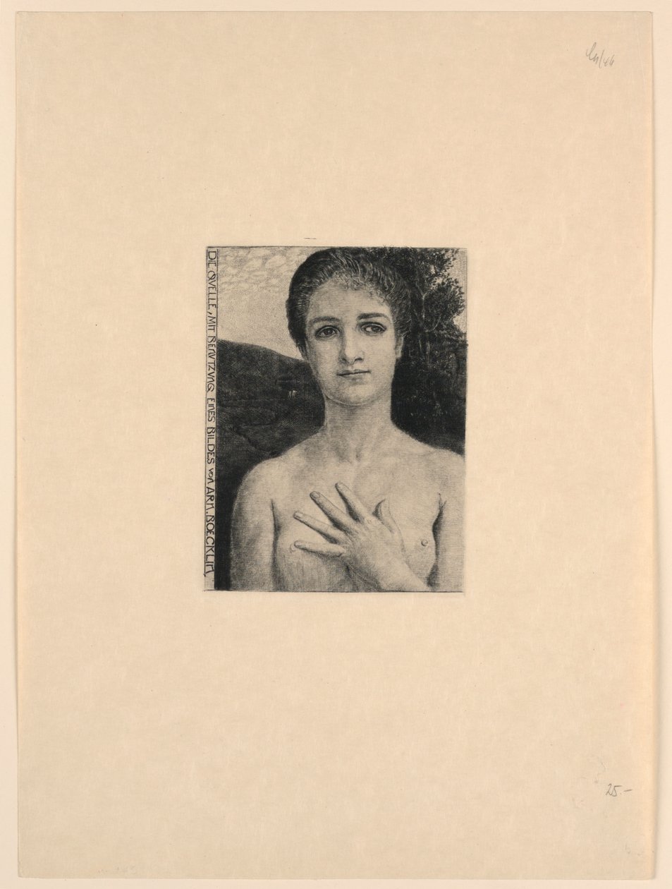 Frau von Arnold Böcklin