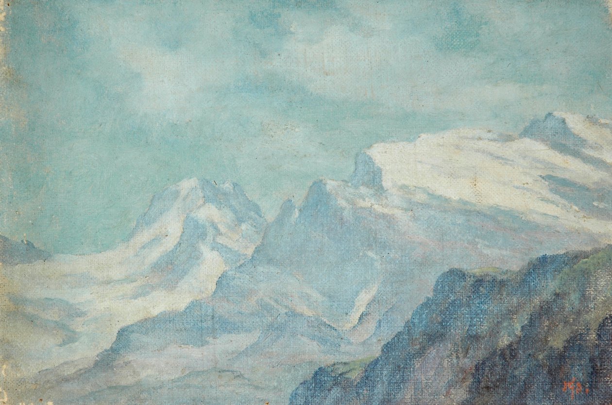 Gebirgslandschaft von Arnold Priestman