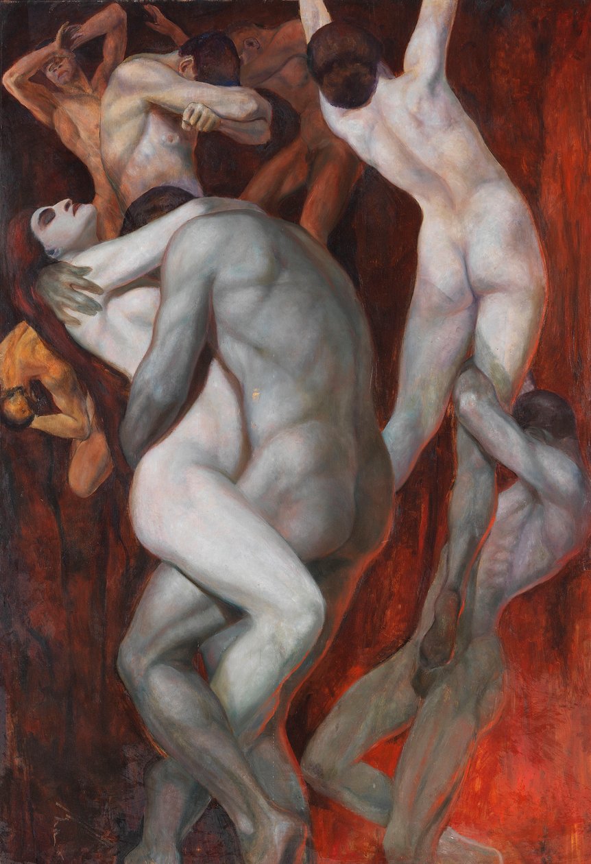 Die Verdammten, ca. 1910 von Arnold Rechberg