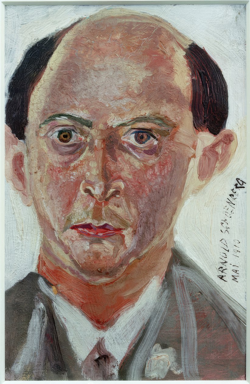 Selbstporträt von Arnold Schönberg