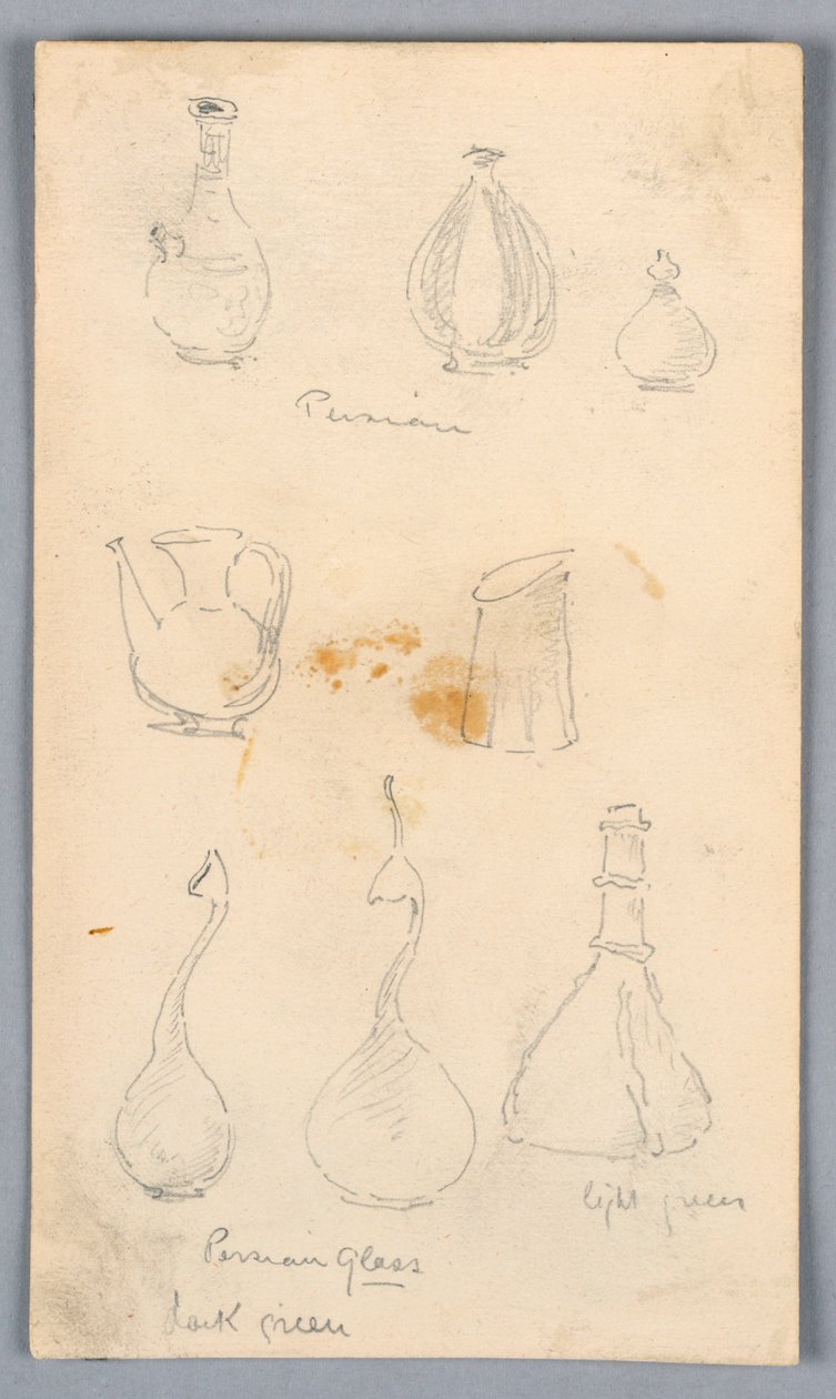 Keramik und Glas von Arnold William Brunner