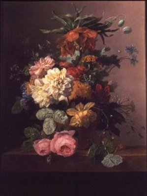 Stillleben mit Blumen von Arnoldus Bloemers