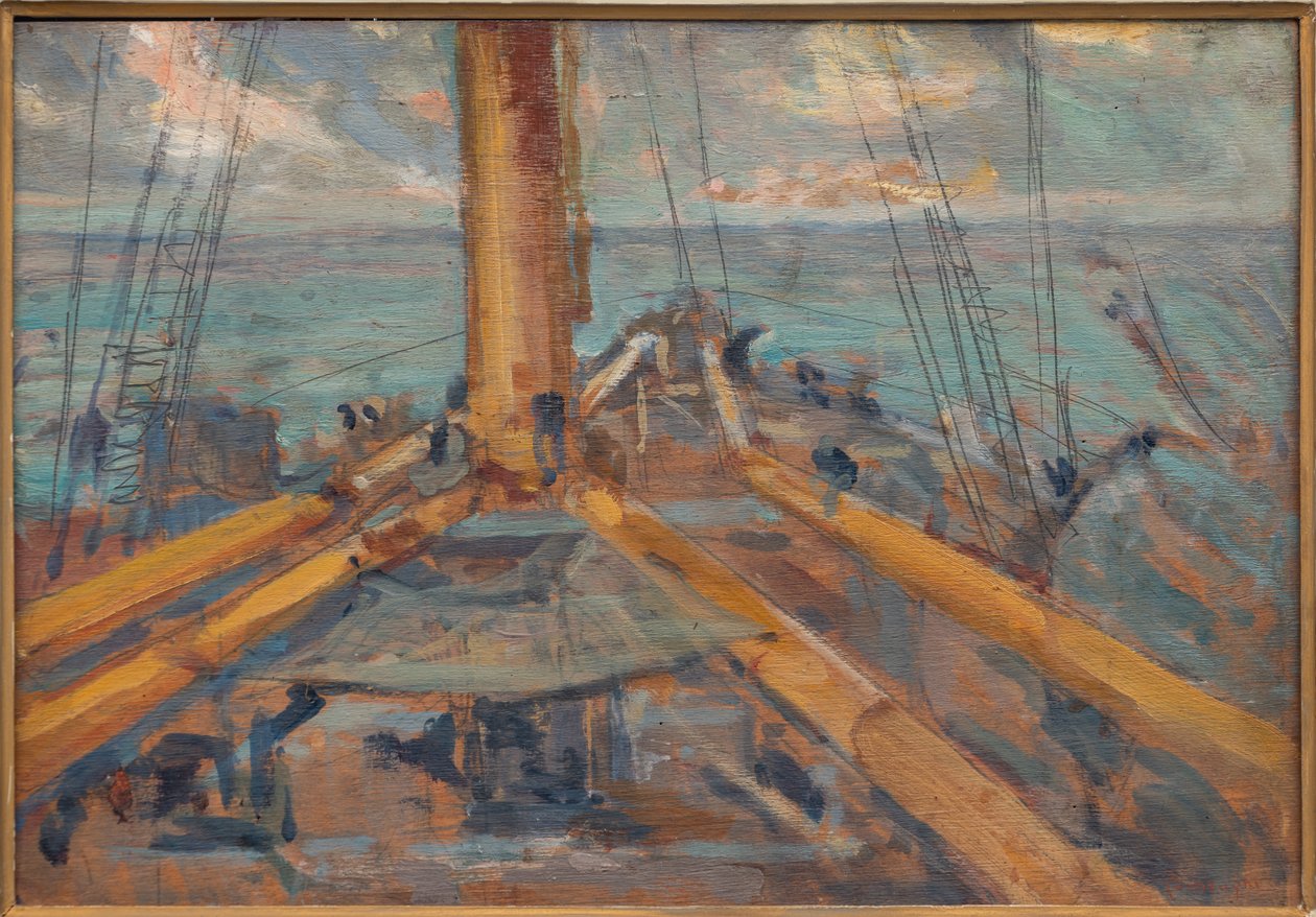 An Bord von Aroldo Bonzagni