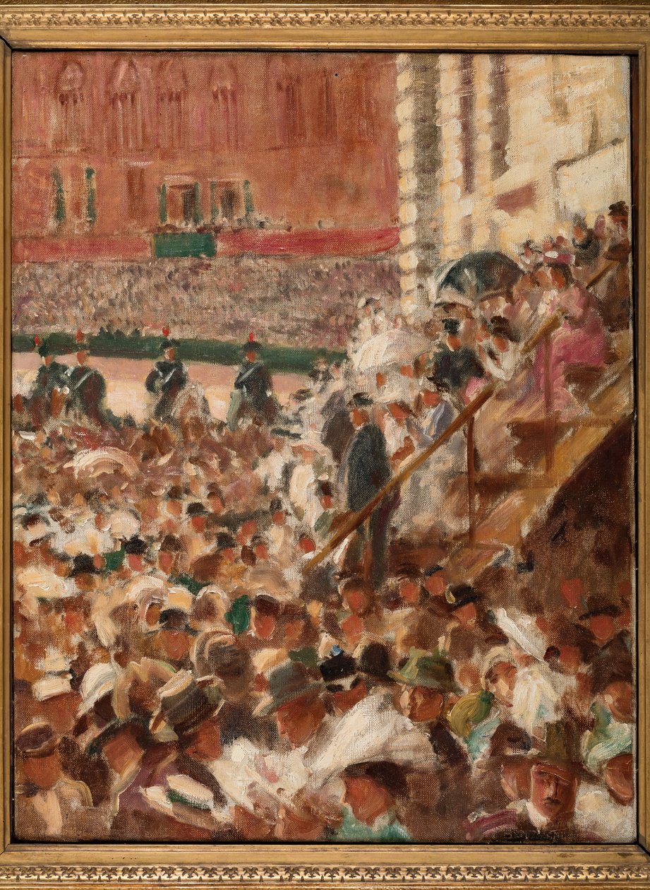 Der Palio von Siena von Aroldo Bonzagni