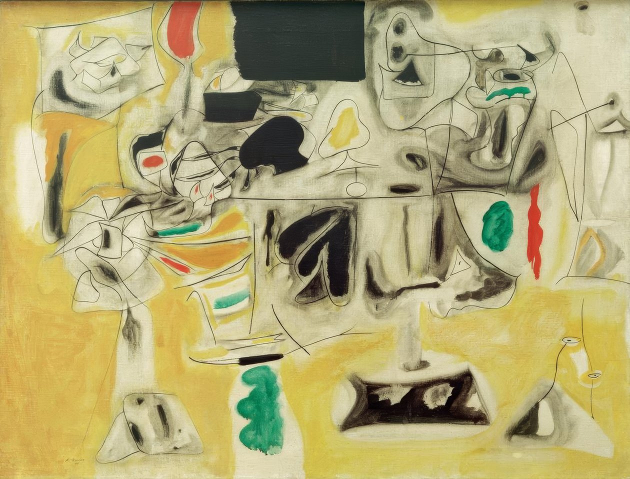 Landschaftstisch von Arshile Gorky