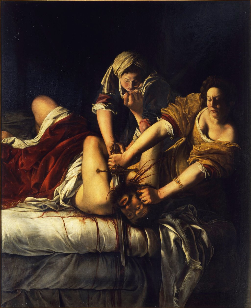 Judith enthauptet Holofernes von Artemisia Gentileschi