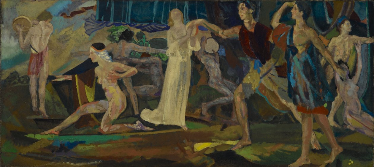 Frische der Verwundeten von Arthur Bowen Davies
